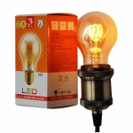 LED 스파이럴 에디슨램프 3W